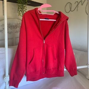 Adorable red hoodie